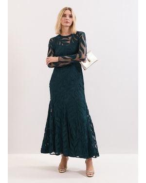 Phase Eight Harleigh Tapework Maxi Dress - Blue