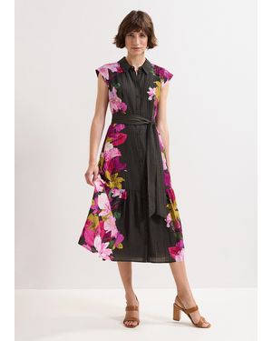 Phase Eight Robyn Floral Midi Dress - White