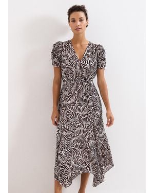 Phase Eight Petite Verity Shimmer Dress - White