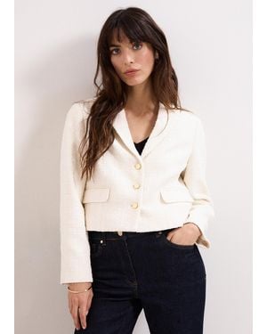 Phase Eight Adria Jacket - White