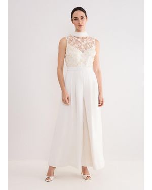 Phase Eight Petite Florentina Jumpsuit - White