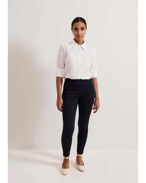 Phase Eight Petite Amina Skinny Trouser - Blue