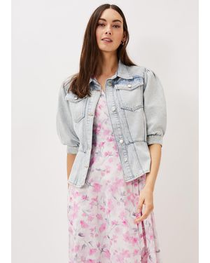 Phase Eight Karys Fashion Puff Sleeve Jacket - Multicolour