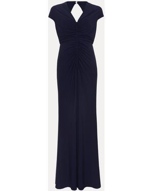 Phase Eight Daisy Ruched Maxi Dress - Blue