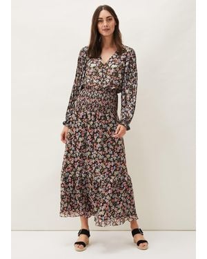 Phase Eight Sadie Floral Blouse - Multicolour