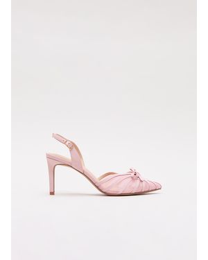 Phase Eight Grosgrain Heels - Pink