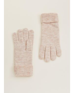Phase Eight Ribbed Gloves - Natural