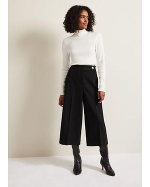 Phase Eight Ripley Boucle Culotte - White