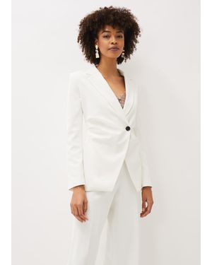 Phase Eight Solange Blazer - White