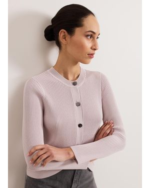 Phase Eight Sharna Button Jacket Shrug - Pink