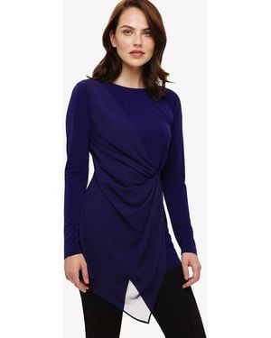 Phase Eight Valo Tunic Top - Purple