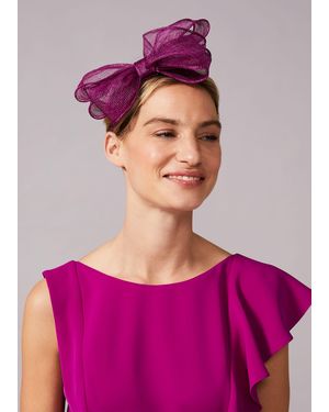 Phase Eight Zalinda Bow Headband - Purple