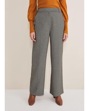 Phase Eight Nouria Herringbone Tapered Trouser - Multicolour