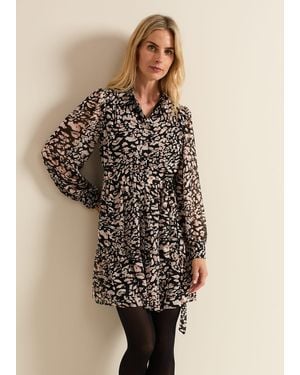Phase Eight Aisling Leopard Swing Dress - Natural