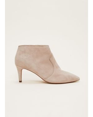 Phase Eight Panelled Shoe Boots - Natural