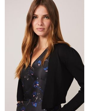 Phase Eight Adah Knitted Occasion Jacket - Black