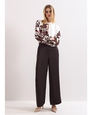 Phase Eight Beccy Satin Event Trousers - White