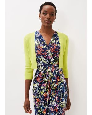 Phase Eight Lightweight Salma Knitted Jacket - Multicolour