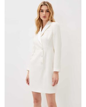 Phase Eight Lolicia Tux Dress - White