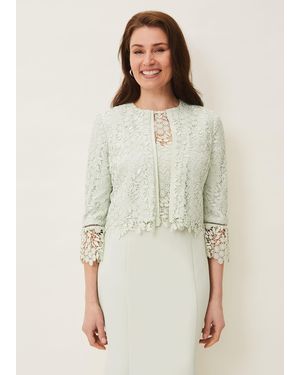 Phase Eight Georgia Lace Jacket - Multicolour