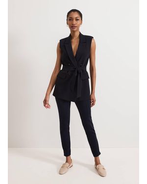Phase Eight Amina Skinny Trousers - Blue