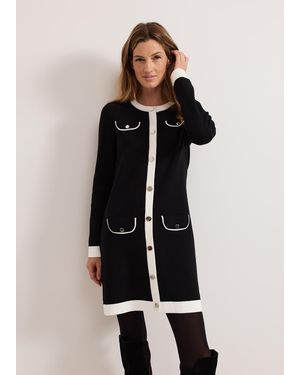 Phase Eight Jenny Pocket Shift Dress - Black