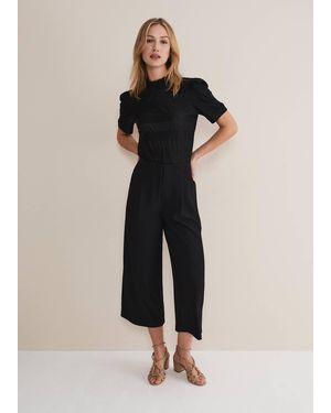 Phase Eight Audrea Wide Leg Culottes - Natural