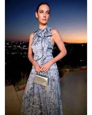 Phase Eight Top Handle Clutch Bag - Blue
