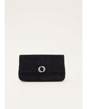 Phase Eight Joelle Clutch Bag - Blue