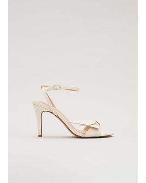 Phase Eight Bow Sandal - White