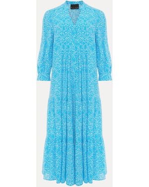 Phase Eight Penele Midi Dress - Blue
