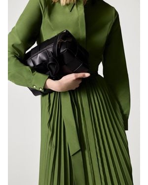 Phase Eight Woven Cross Body Bag - Green