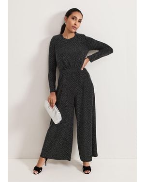 Phase Eight Sasha Sparkle Jumpsuit - White