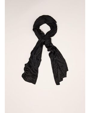 Phase Eight Sparkle Scarf - Natural