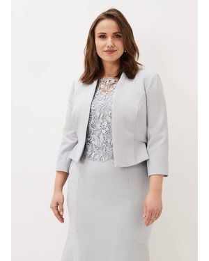 Phase Eight Mariposa Occasion Jacket - Grey