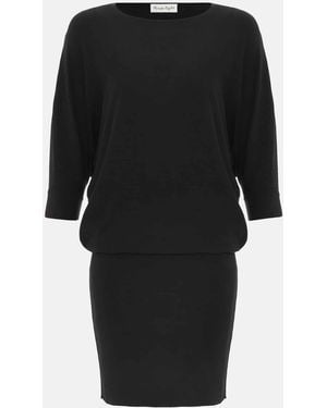 Phase Eight Becca Batwing Knitted Dress - Black