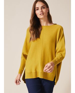 Phase Eight Eve Exposed Seam Jumper - Yellow