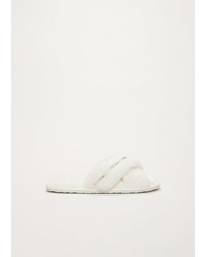 Phase Eight Embellished Slipper - Natural