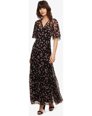 Phase Eight Pemberly Floral Maxi Dress - Black