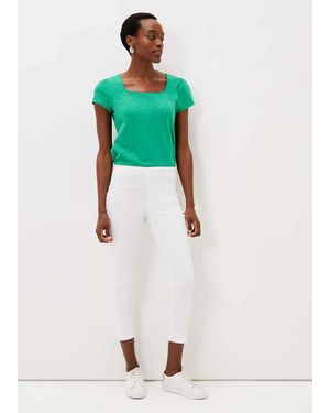 Phase Eight Minnie Cropped Jegging - Green