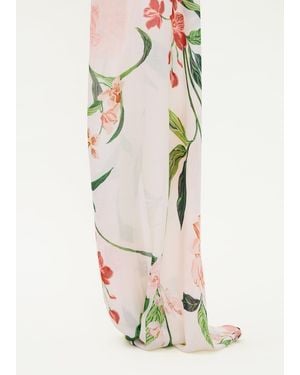 Phase Eight Niome Floral Scarf - White
