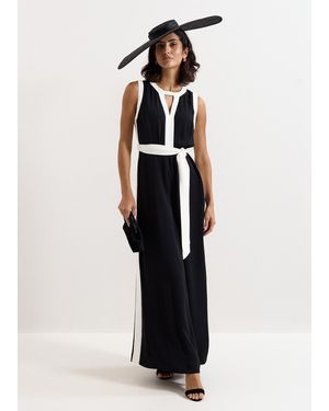 Phase Eight Elowen Wide Leg Jumpsuit - Black