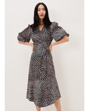Phase Eight Kiri Geometric Co-Ord Skirt - Multicolour
