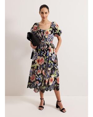 Phase Eight Asa Floral Dress - Multicolour