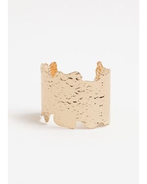 Phase Eight Wavy Statement Cuff Bracelet - Natural