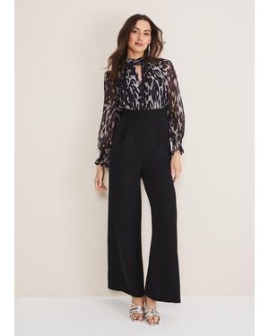 Phase Eight Millicent Print Jumpsuit - Multicolour