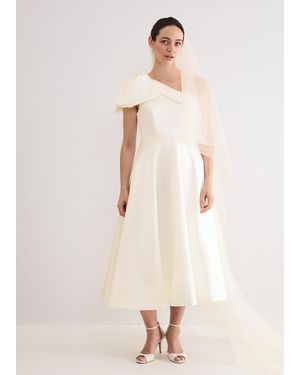 Phase Eight Petite Josephine Bow Wedding Dress - White