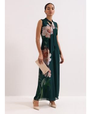 Phase Eight Rose Floral Jumpsuit - White