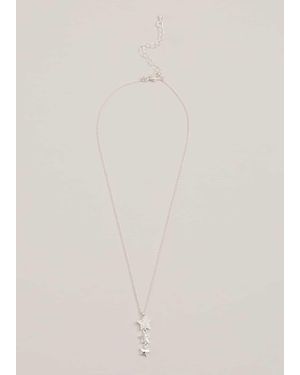 Phase Eight Plated Star Necklace - White