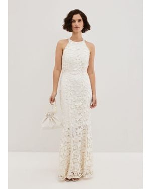 Phase Eight Olivia Bridal Lace Maxi Dress - Natural